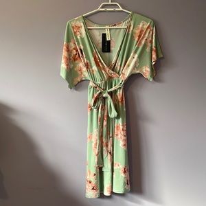 Silver icing “piece of paradise dress”